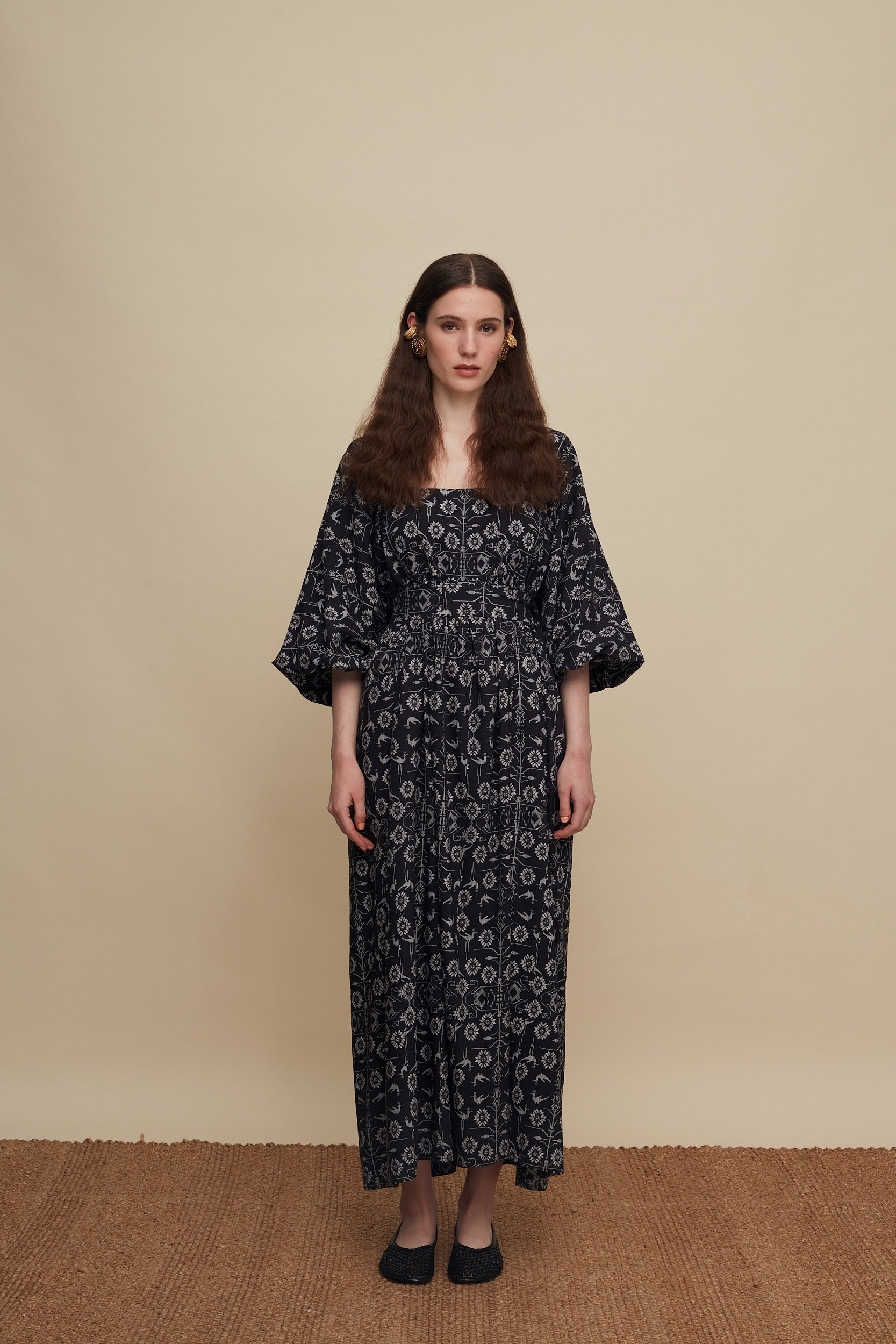 tree of life maxi dress RETHYMNO (TREE B/W PRINT) Homecoming Dressesstores In Florida S Fuchsia Pink Square Color:Silk Faille Champagne XL US 2