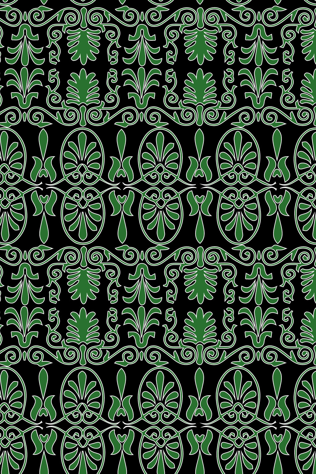KION SKIRT (Akrokeramon Black+Green)
