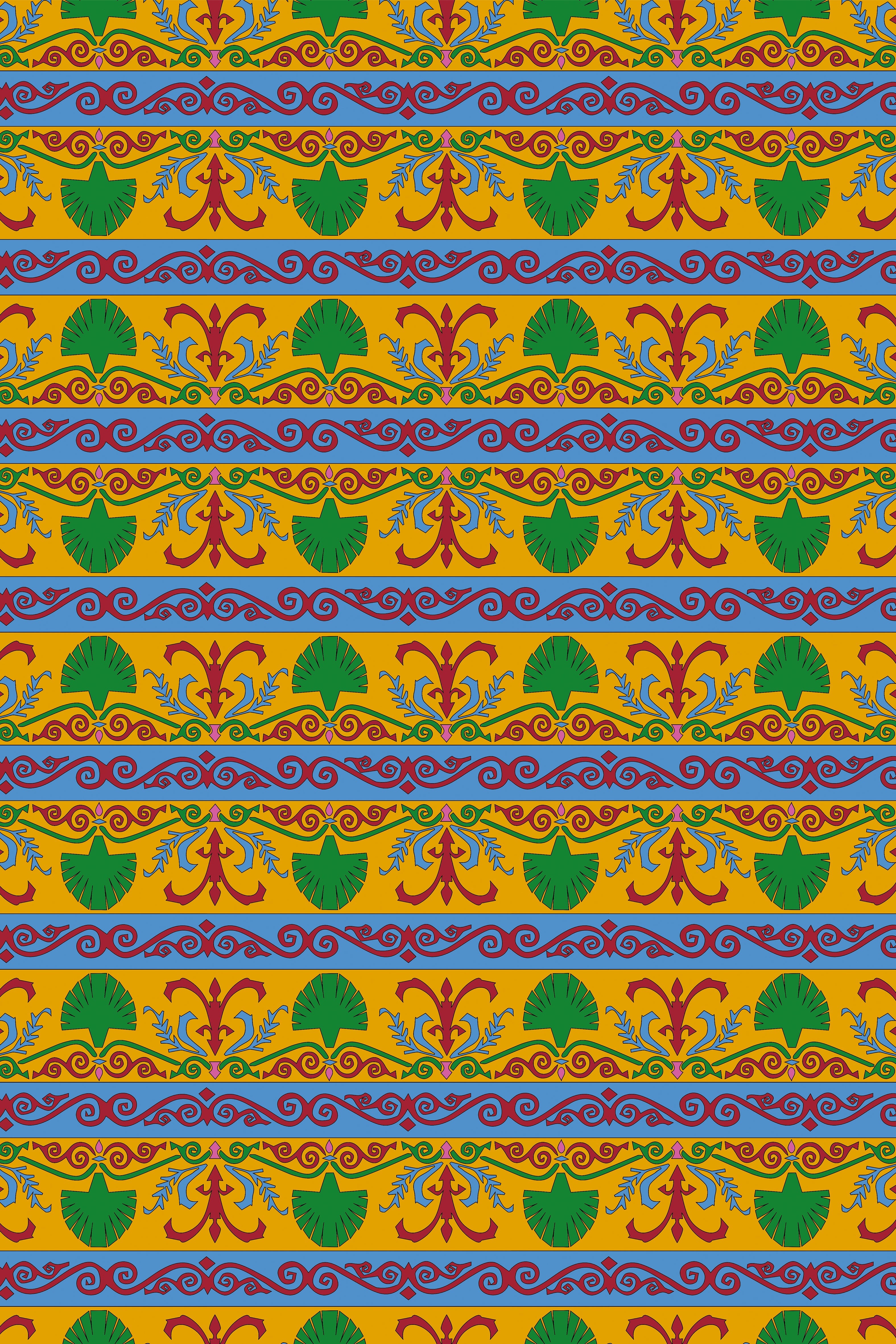 AKANTHOS MUSTARD Scrunchie