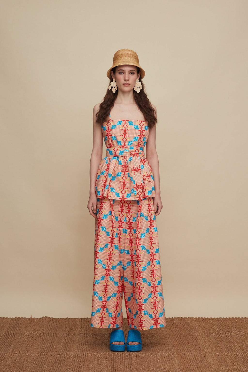 ZONIANA PANTS (KOUSKOUSES RED PRINT)