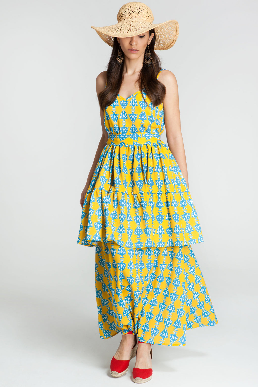 LAGINOS Mini Dress (AMFOREAS YELLOW)