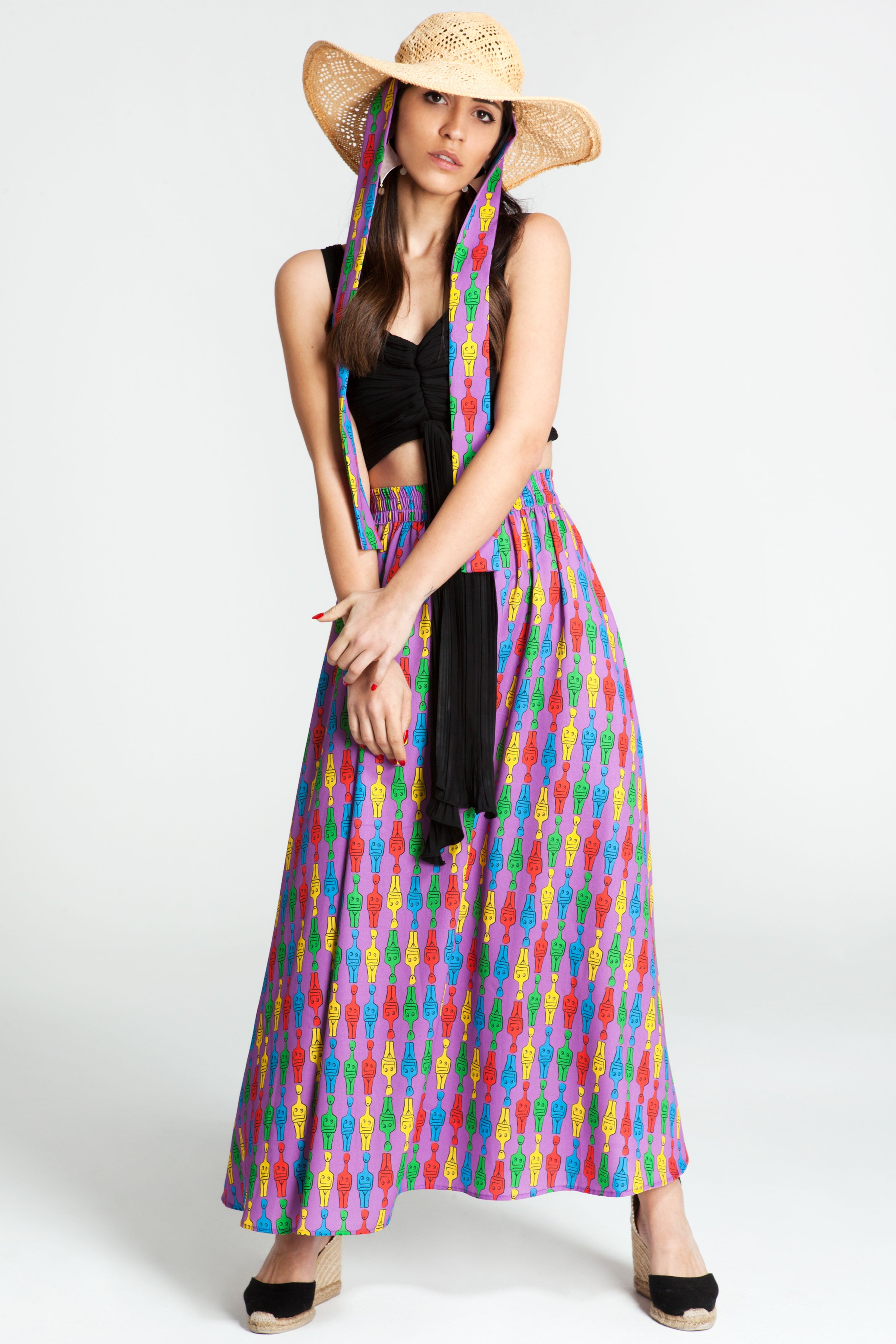 OLPE Skirt (IDOLIA MAUVE)