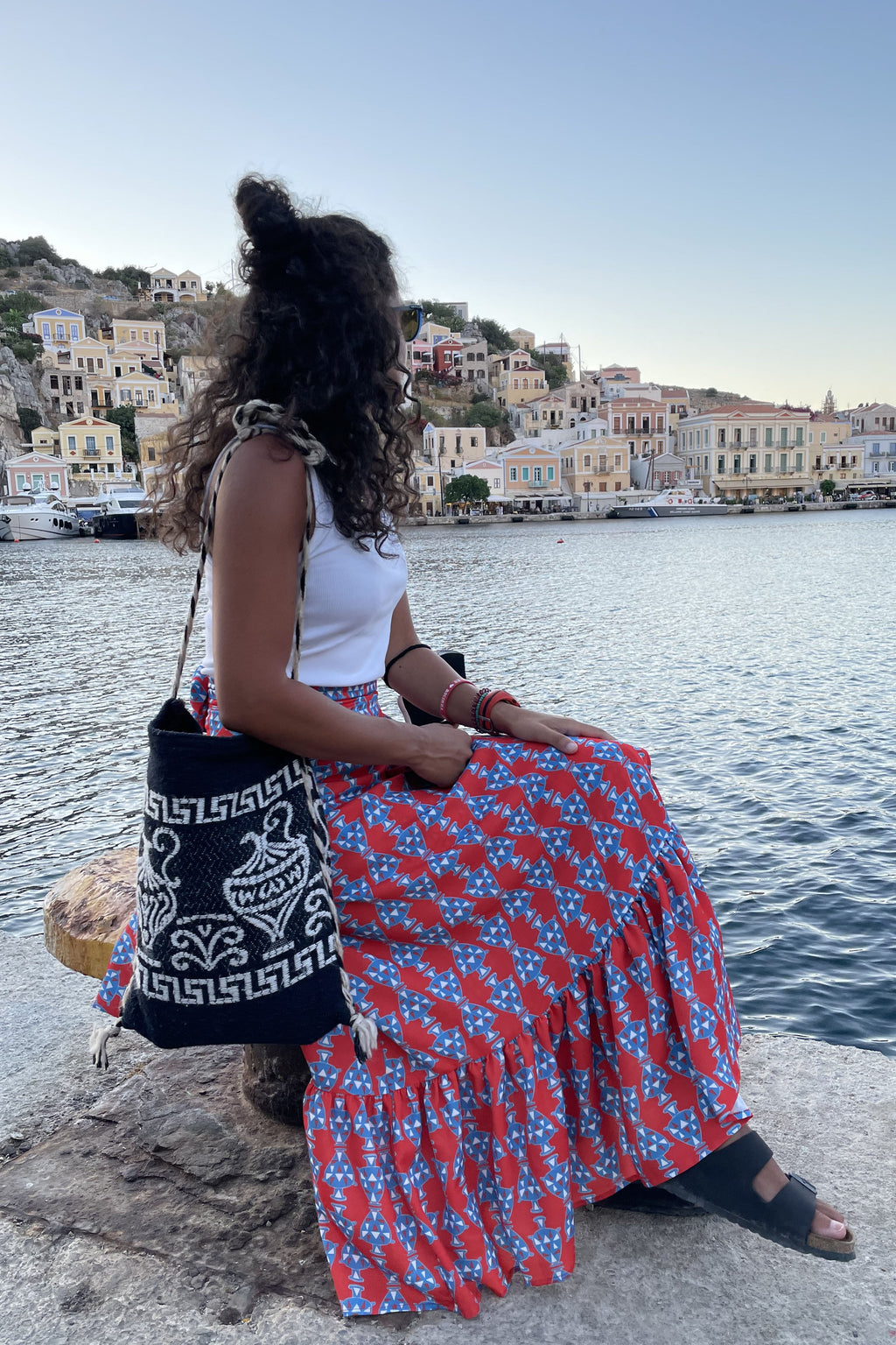 KYATHOS Skirt (AMFOREAS RED)