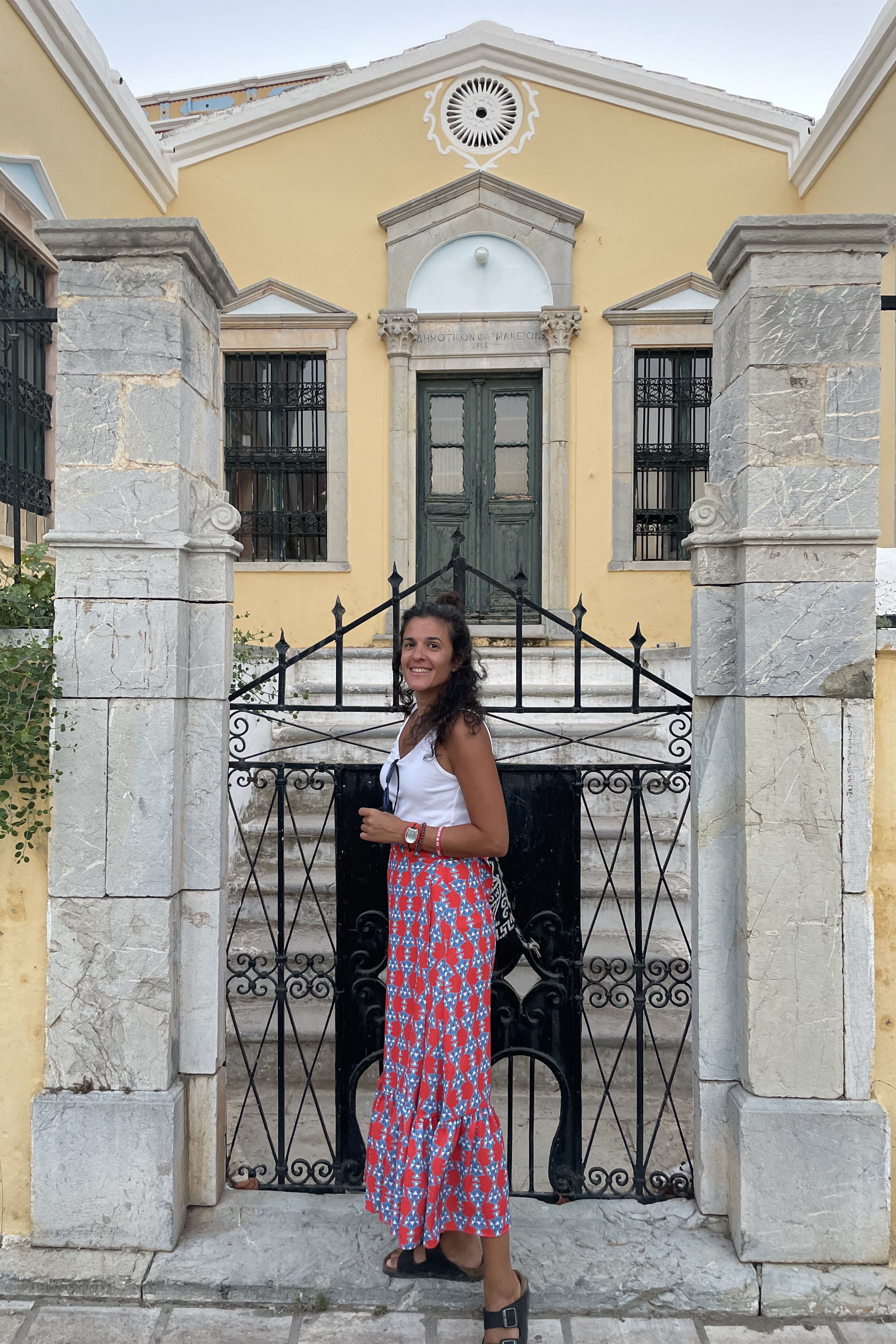 KYATHOS Skirt (AMFOREAS RED)