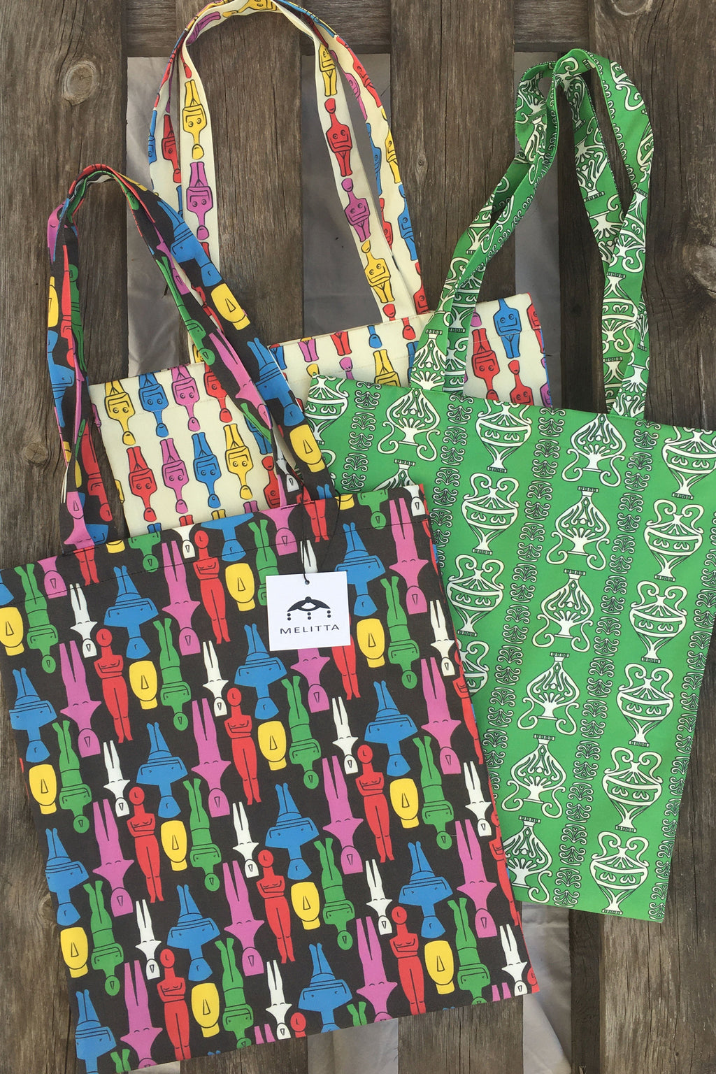 CYCLADIC FIGURES Tote Bag