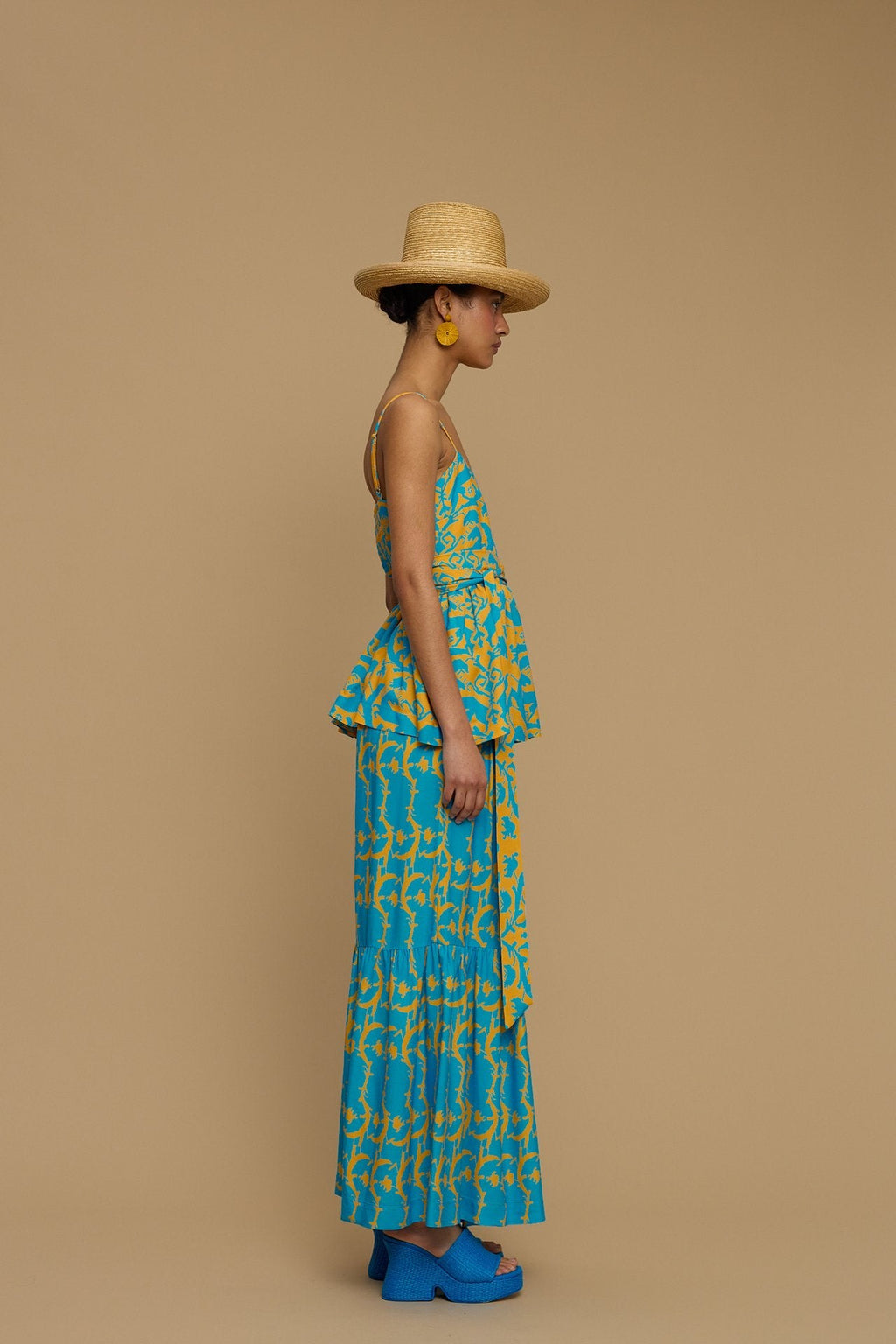 TOP DONOUSA (CYCLADES ORANGE/BLUE PRINT)