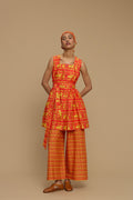 PANTS KOUFONISI (ANAFI RED PRINT)