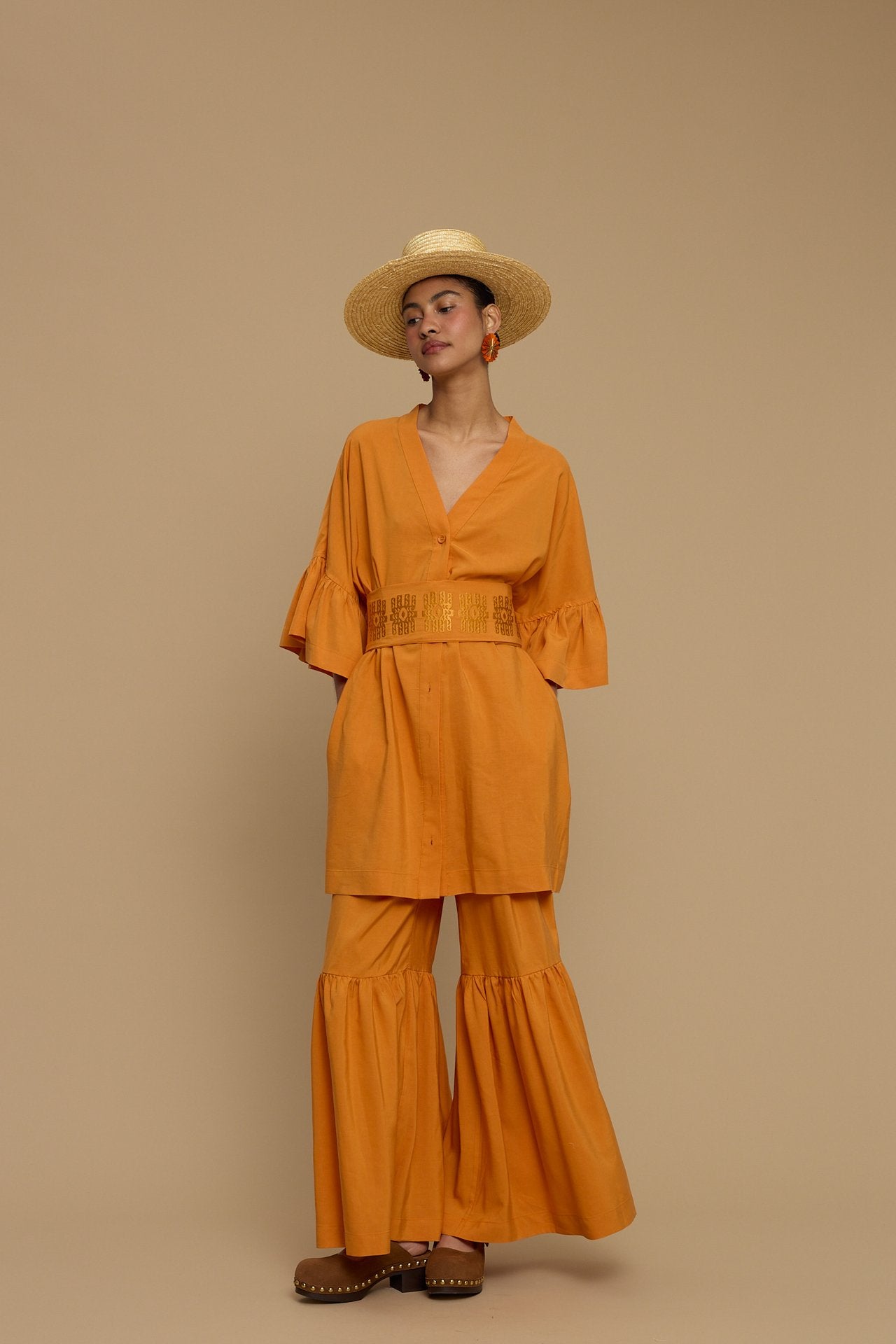 KIMONO FOLEGANDROS (ORANGE)