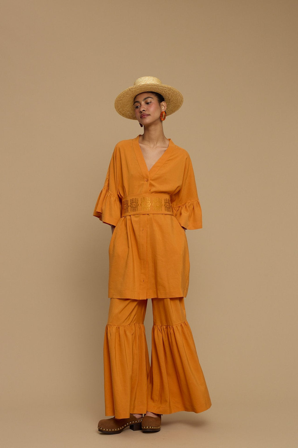 PANTS AMORGOS(ORANGE)