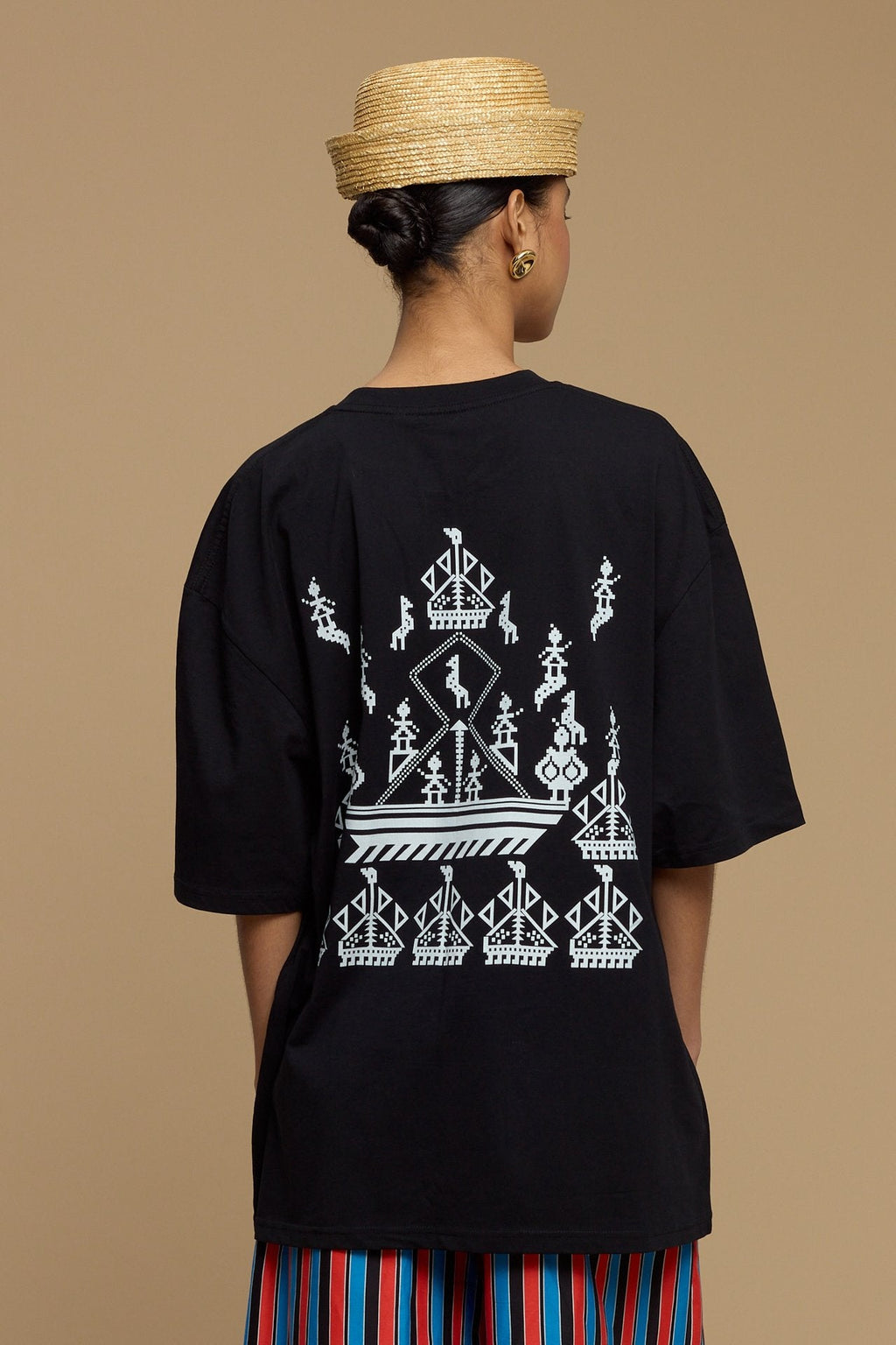 T SHIRT KARAVAKI (BLACK)