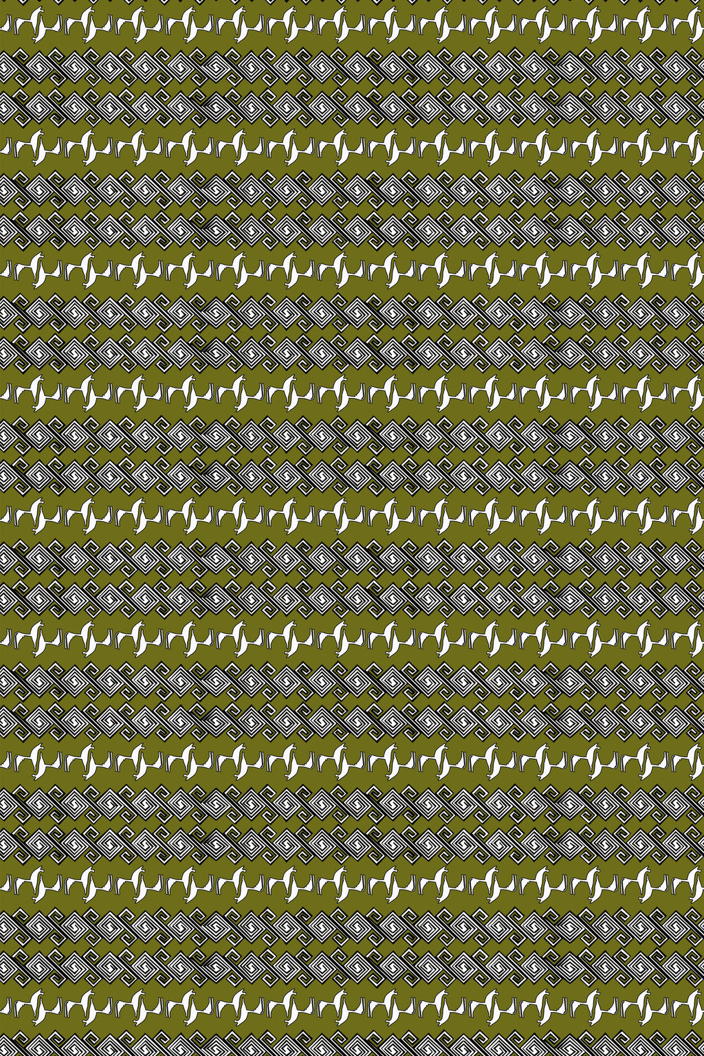 ALOGON MINI DRESS (Green Jewellery&Horses)