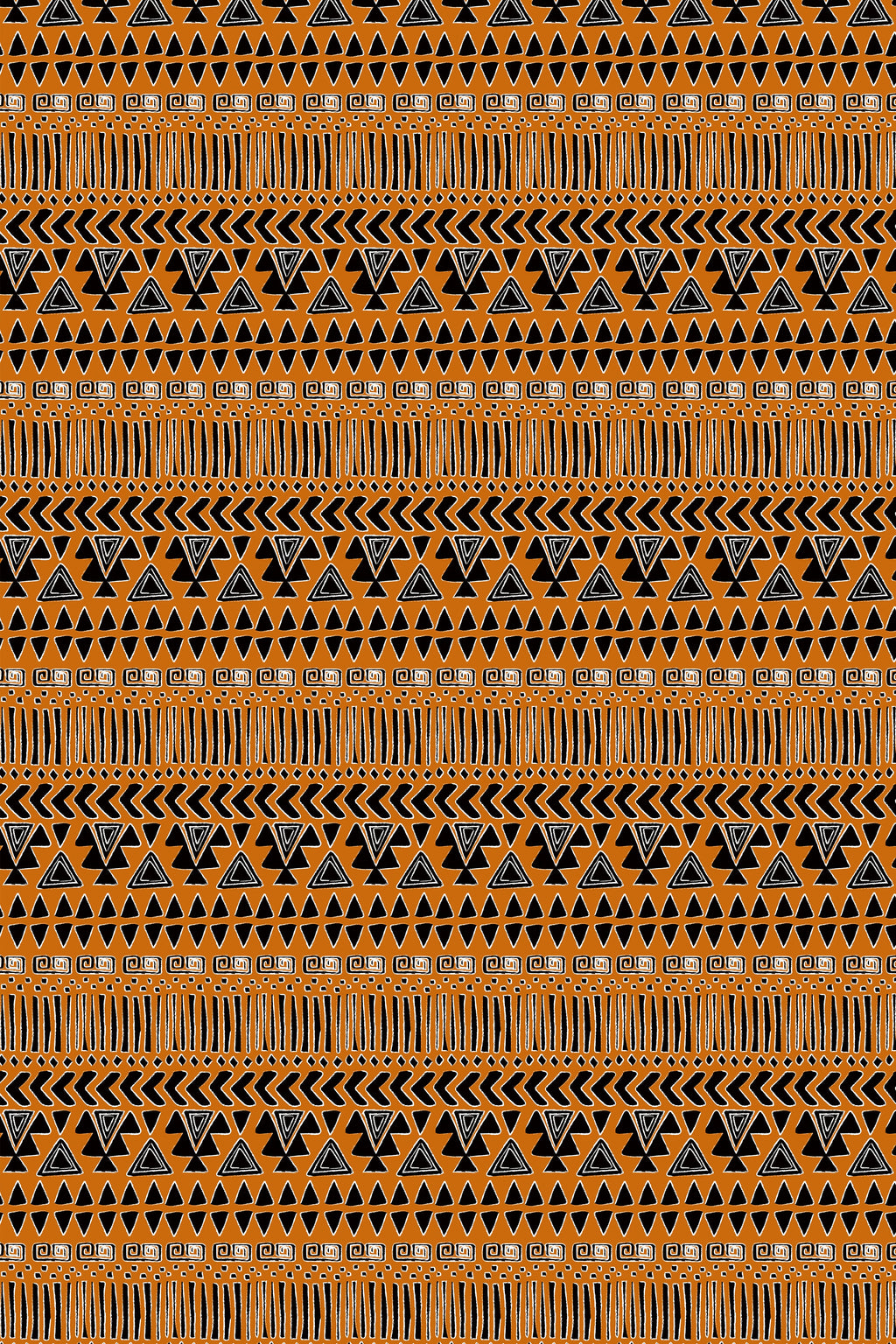 SCHEMA PANTS (BROWN ABSTRACT GEOMETRY PRINT)