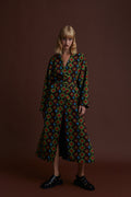 PRESPES KIMONO/DRESS (KOSOULA BLACK PRINT)