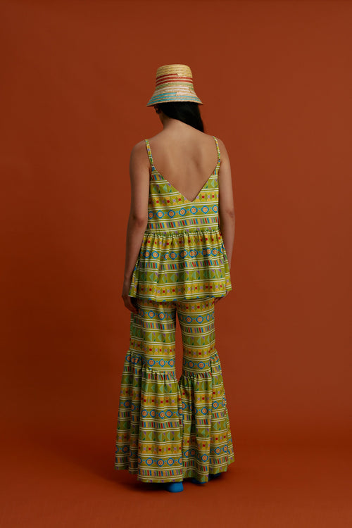 ANAVATOS Pants (Pyrgousika Multi Green)
