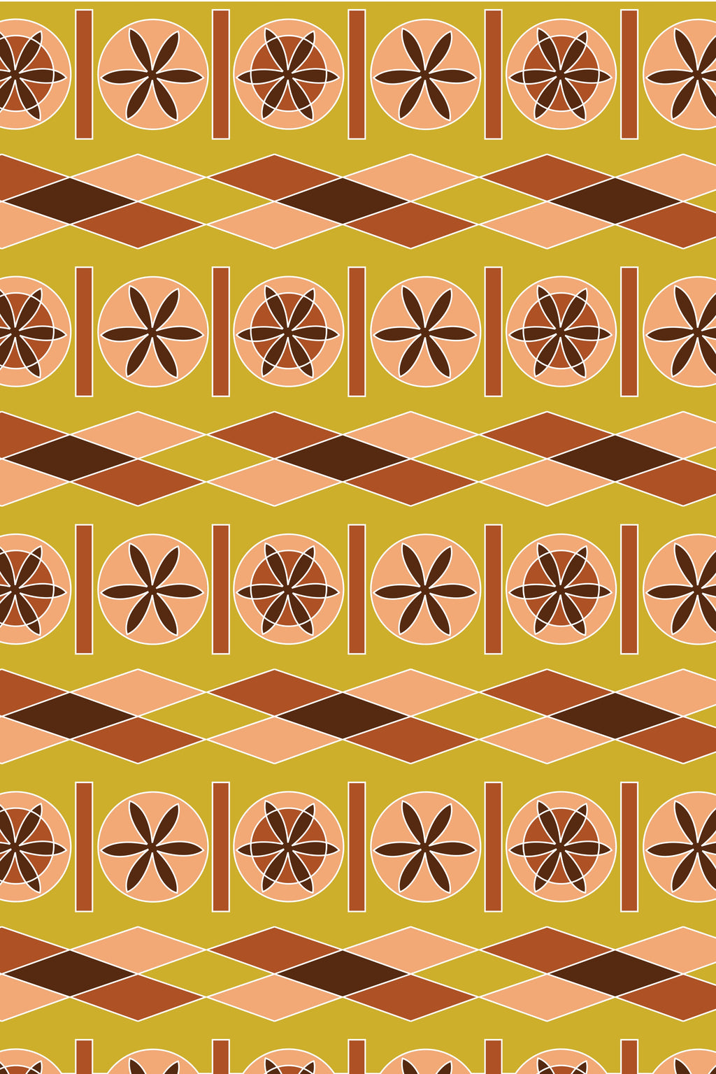 AVGONYMA Mini DRESS/KIMONO (Pyrgousika lime&brown)