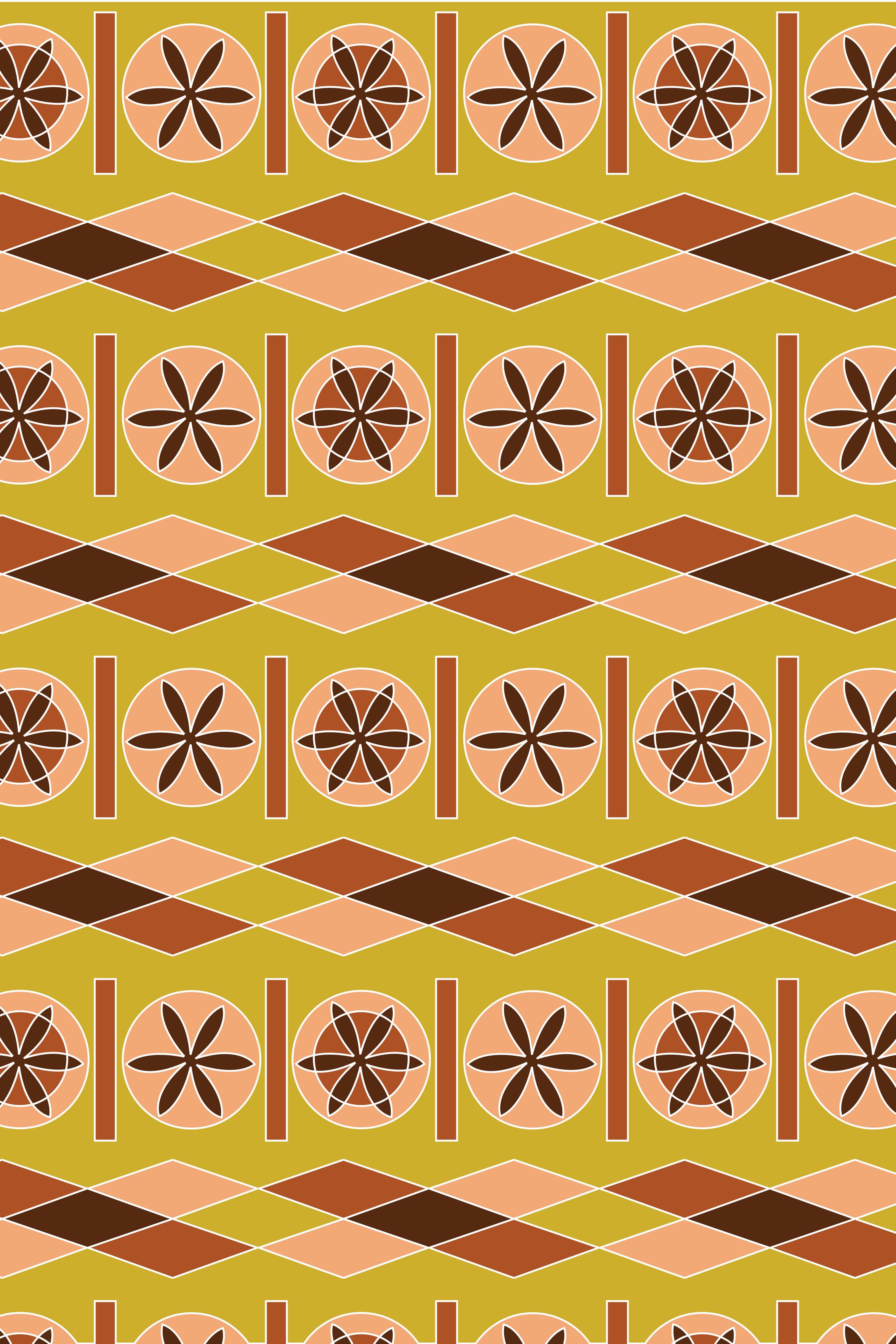 VOLISSOS Pants (Pyrgousika lime&brown)