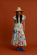 VIKI Maxi Skirt (Pyrgousika logo white)
