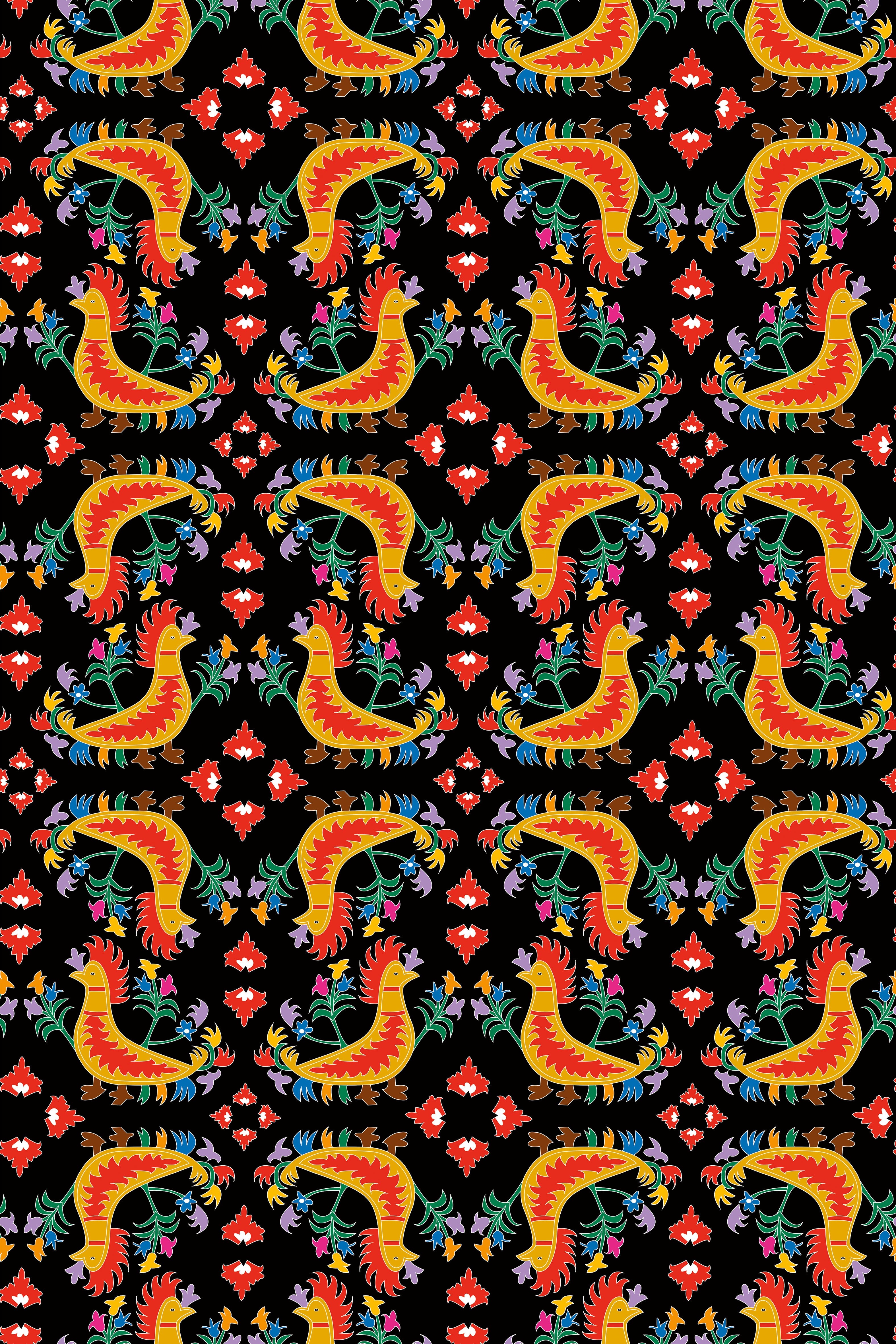 KALAMITSA TOP (Tsalapetinos Black Print)