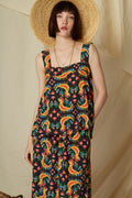 KALAMITSA TOP (Tsalapetinos Black Print)