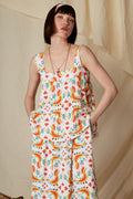 KALAMITSA TOP (Tsalapetinos White Print)