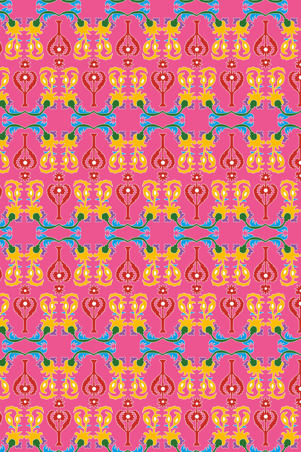 KALAMITSA TOP (Oriental Pink Print)