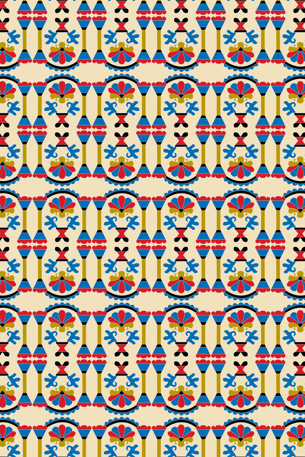 KALAMITSA SKIRT (Column Beige Print)