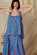 KALAMITSA TOP (Skyriana Birds Print)