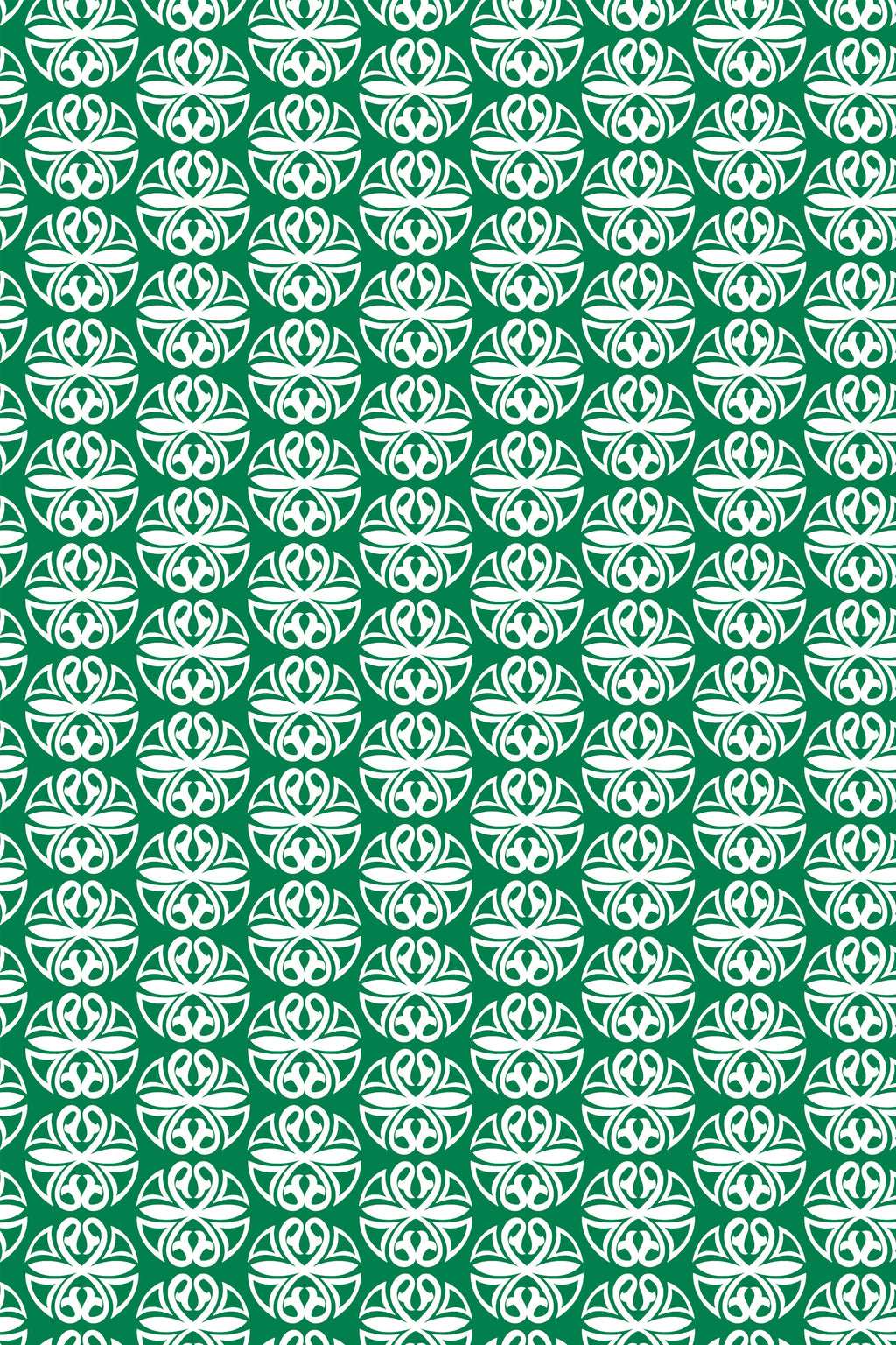 SKYRIANA ROUND GREEN Scrunchie (Max Size)