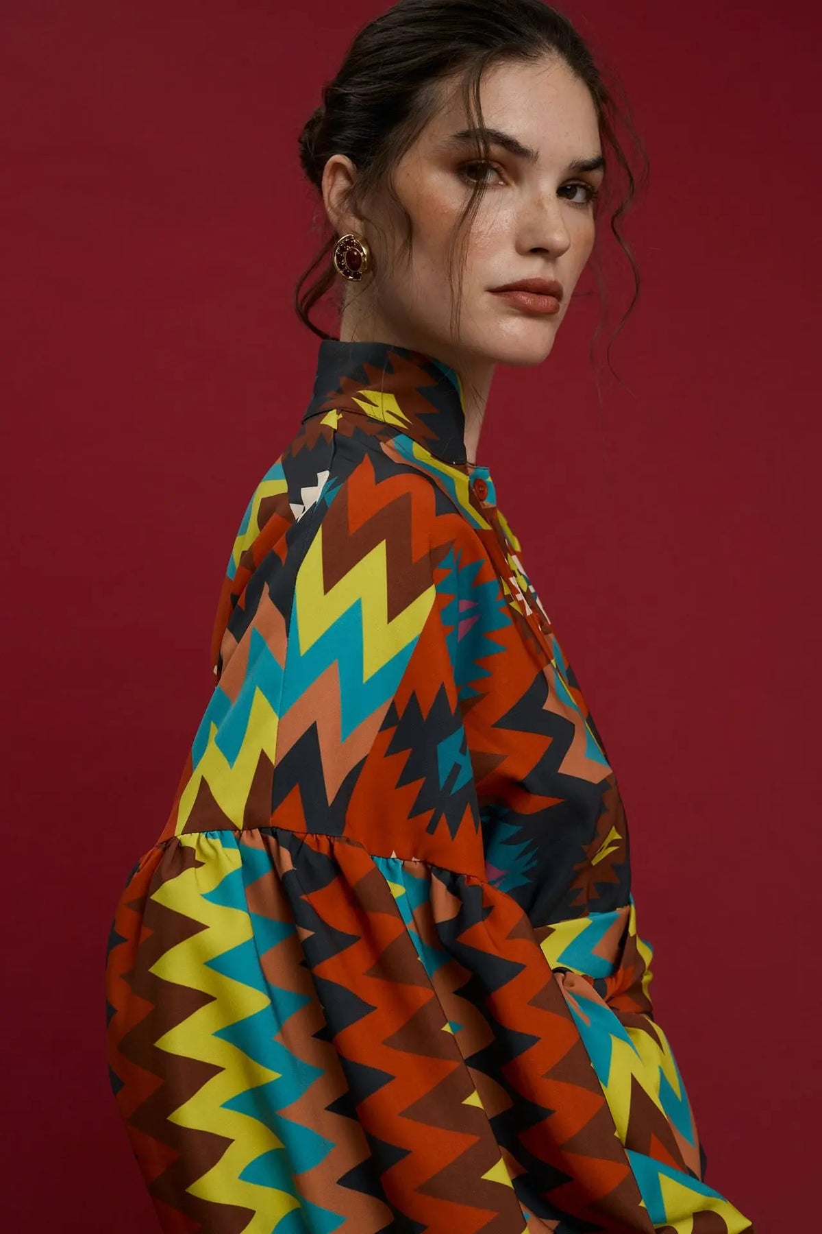MAXI DRESS/KIMONO "LARISA" (SALO MULTI PRINT)