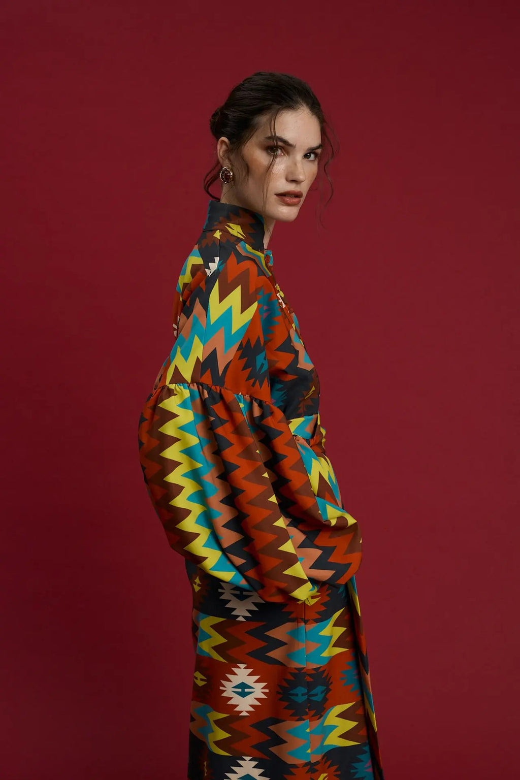 MAXI DRESS/KIMONO "LARISA" (SALO MULTI PRINT)