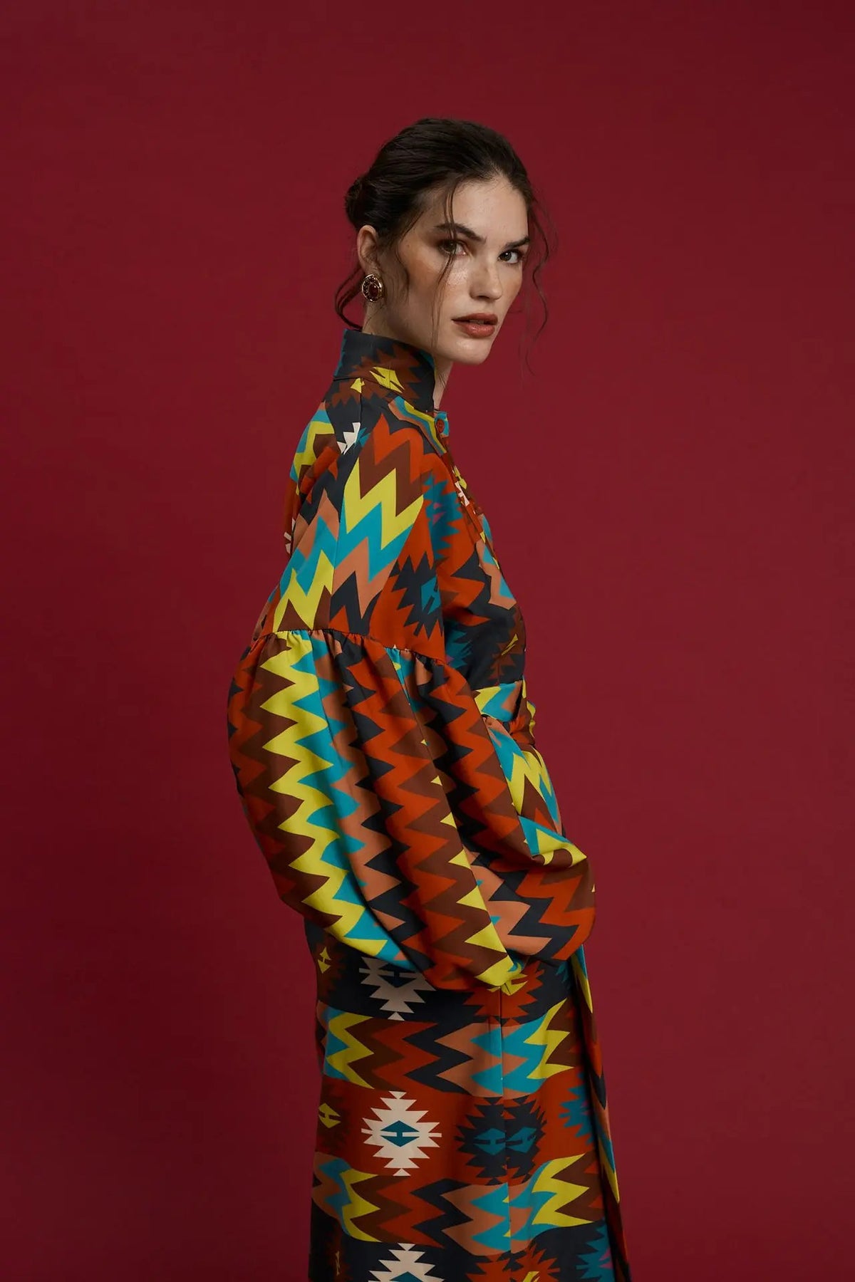 MAXI DRESS/KIMONO "LARISA" (SALO MULTI PRINT)