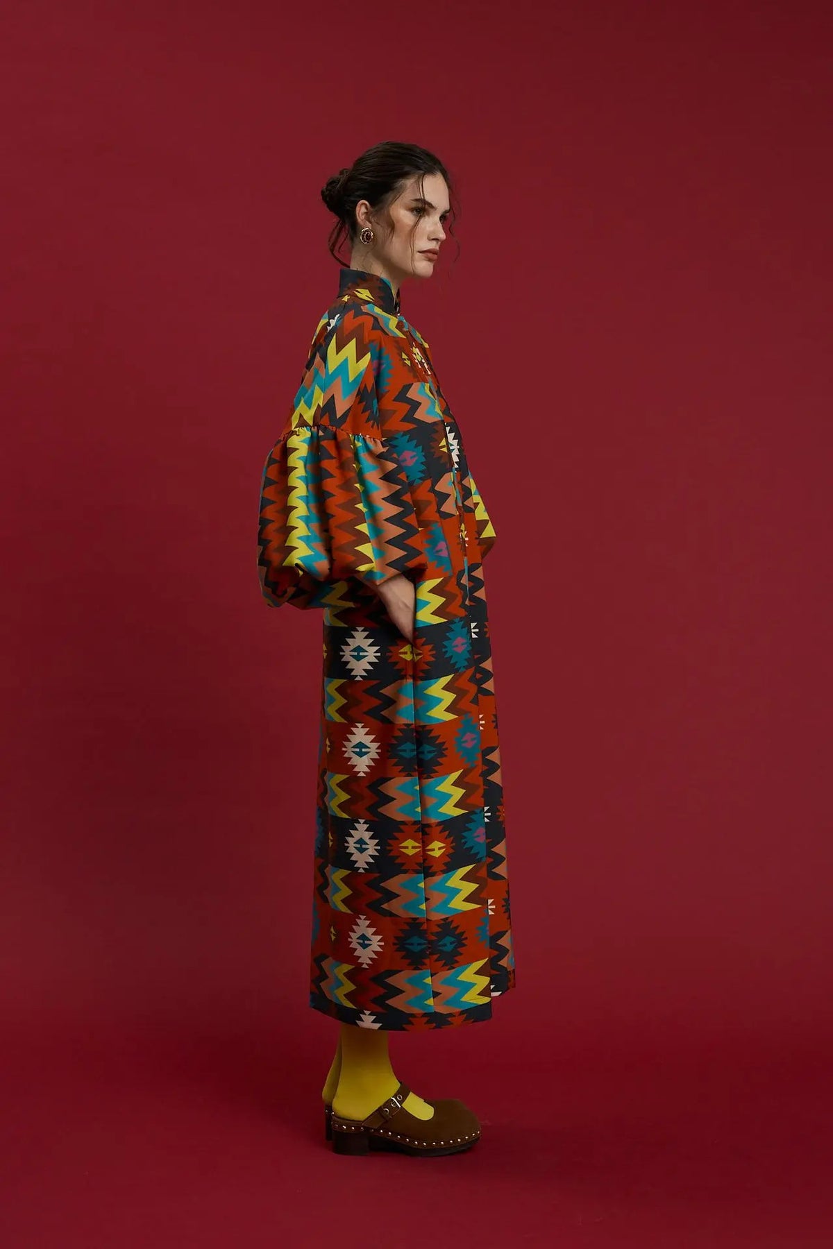 MAXI DRESS/KIMONO "LARISA" (SALO MULTI PRINT)