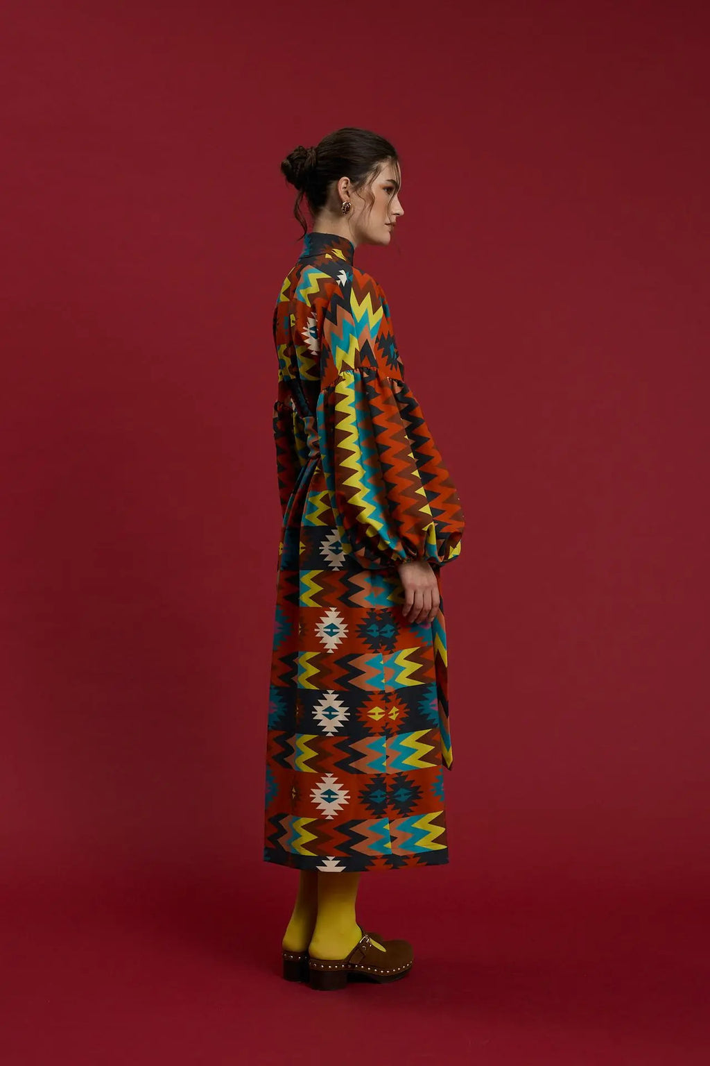 MAXI DRESS/KIMONO "LARISA" (SALO MULTI PRINT)