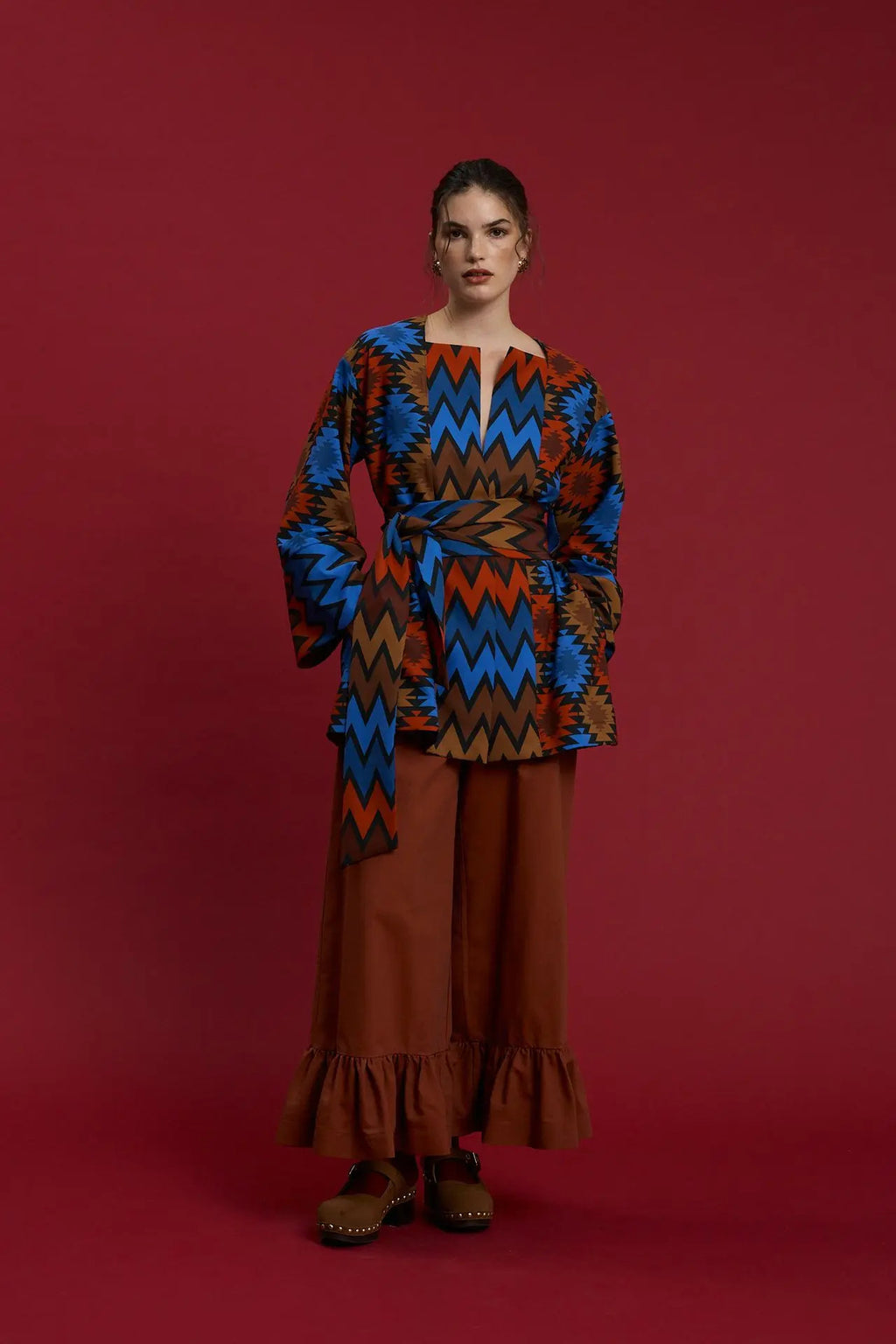 PANTS "TYRNAVOS" (BROWN)