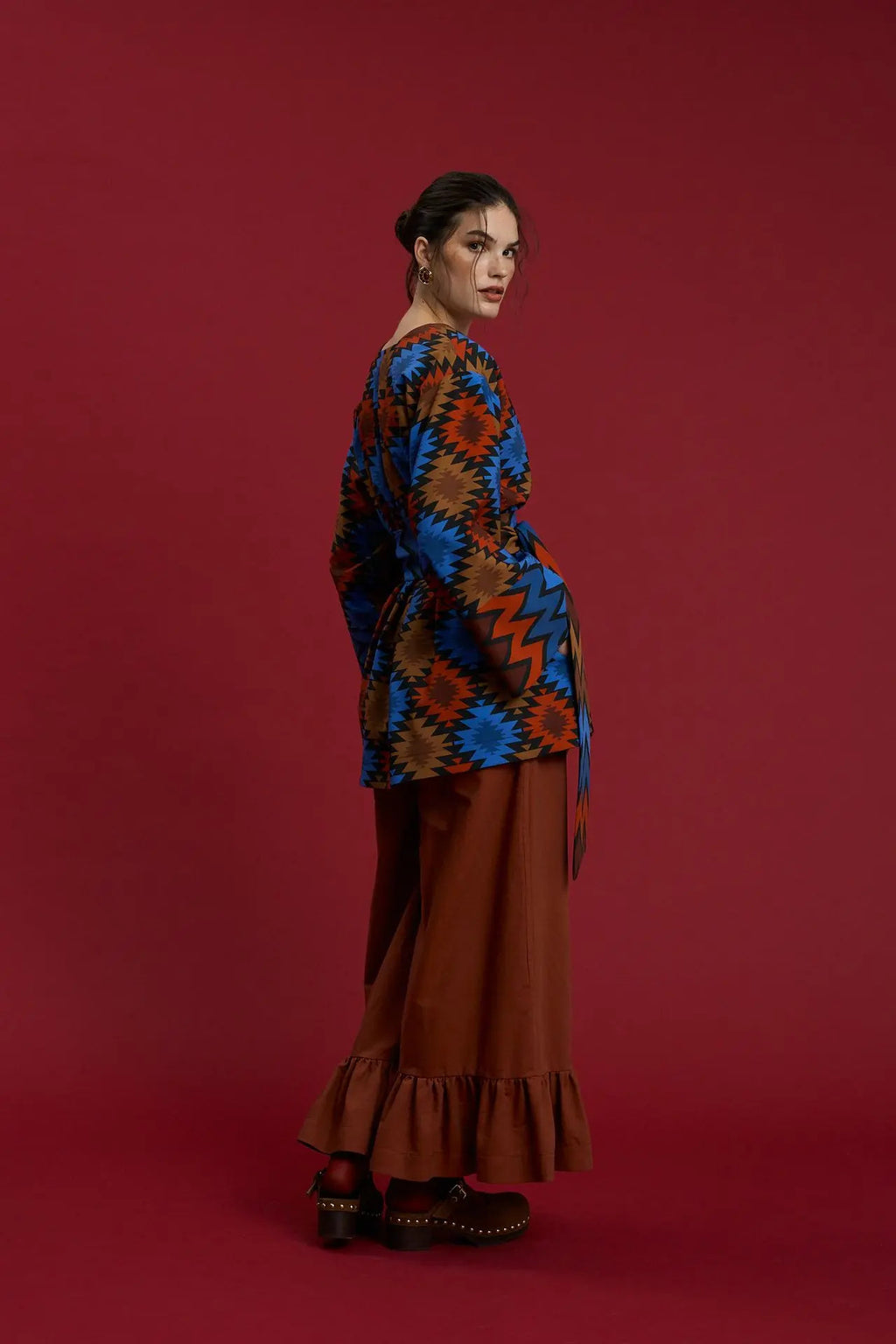 PANTS "TYRNAVOS" (BROWN)