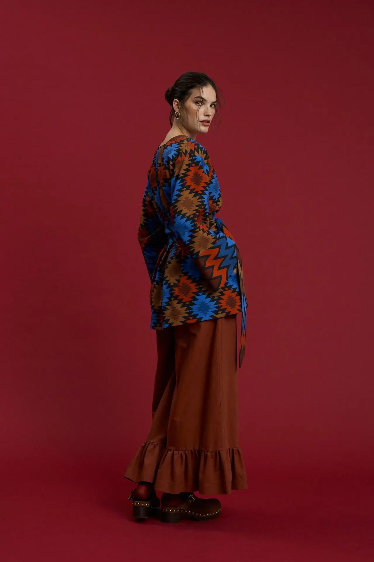 PANTS "TYRNAVOS" (BROWN)