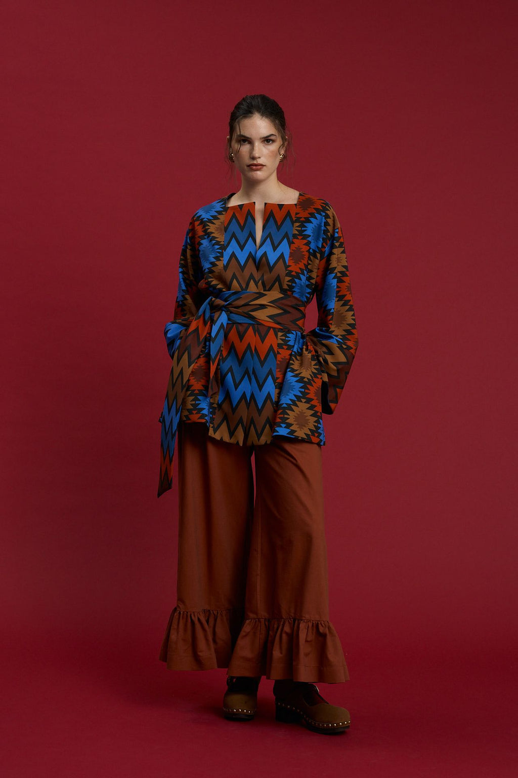 PANTS "TYRNAVOS" (BROWN)