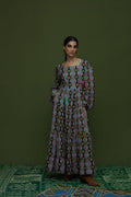 ARGALIOS MAXI DRESS (LEONIDIO BLACK PRINT)