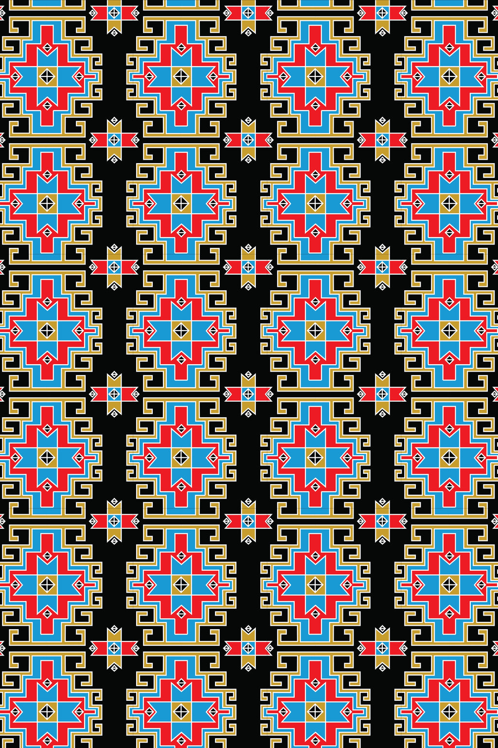 SAITA PANTS (LEONIDIO BLACK PRINT)